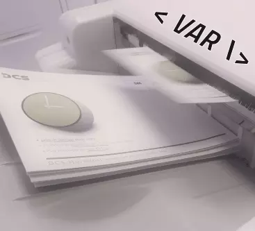 Impressão de Dados Variáveis